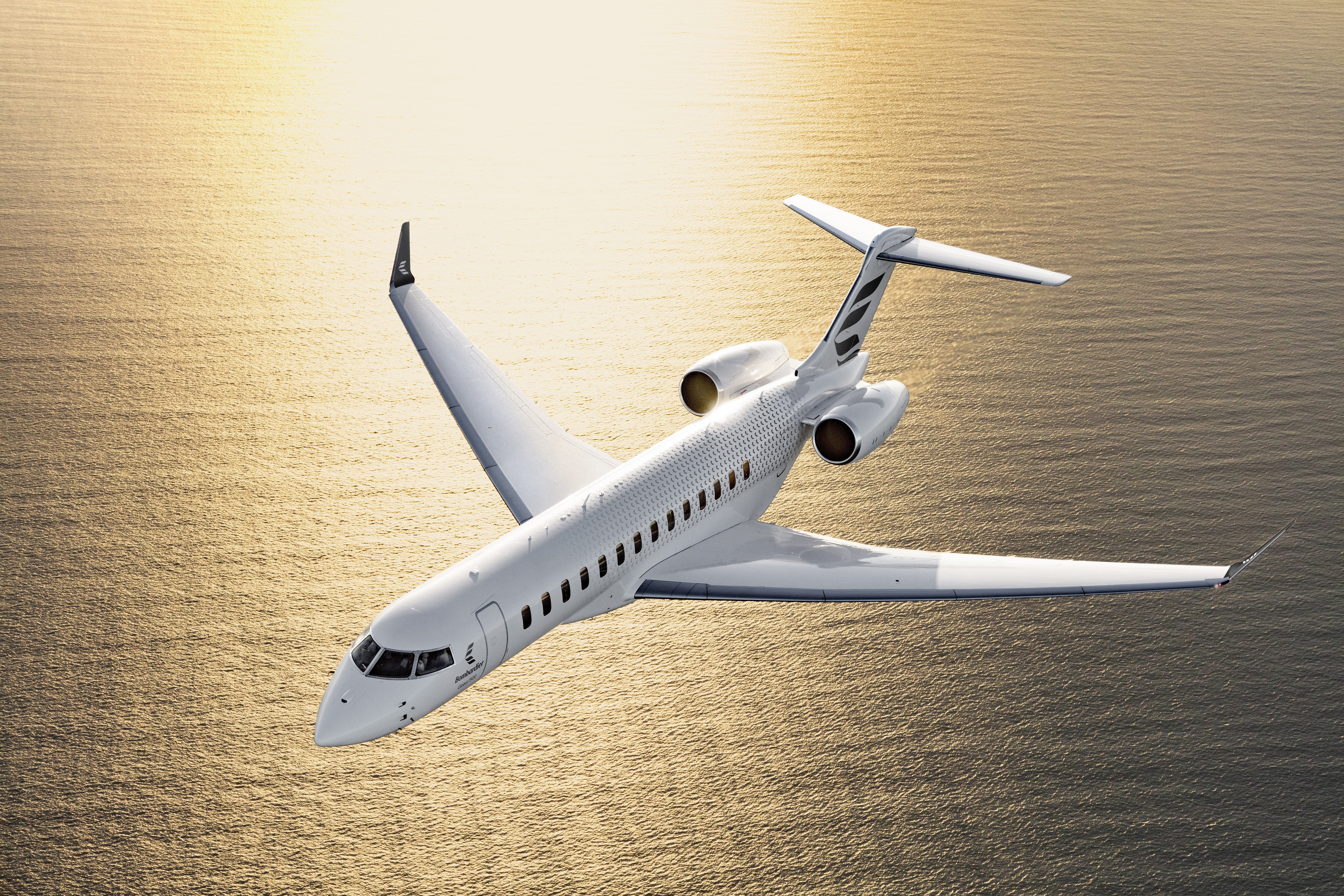 L'avion Global 7500 de Bombardier sera en exposition au salon de l'aviation Catarina, au Brésil
