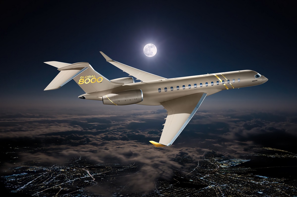 Bombardier introduces Global 8000