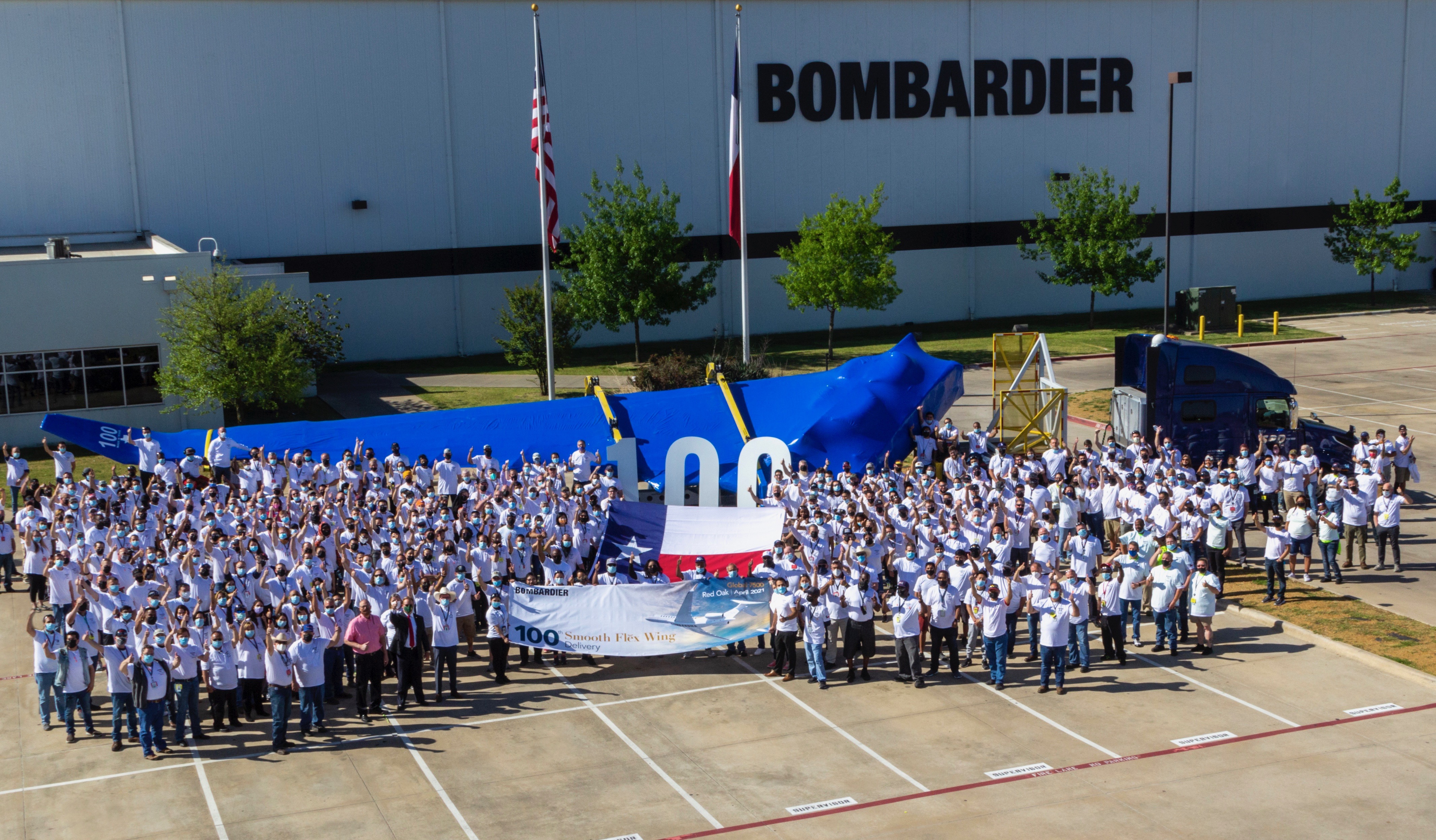 Global 7500 100th wing celebration