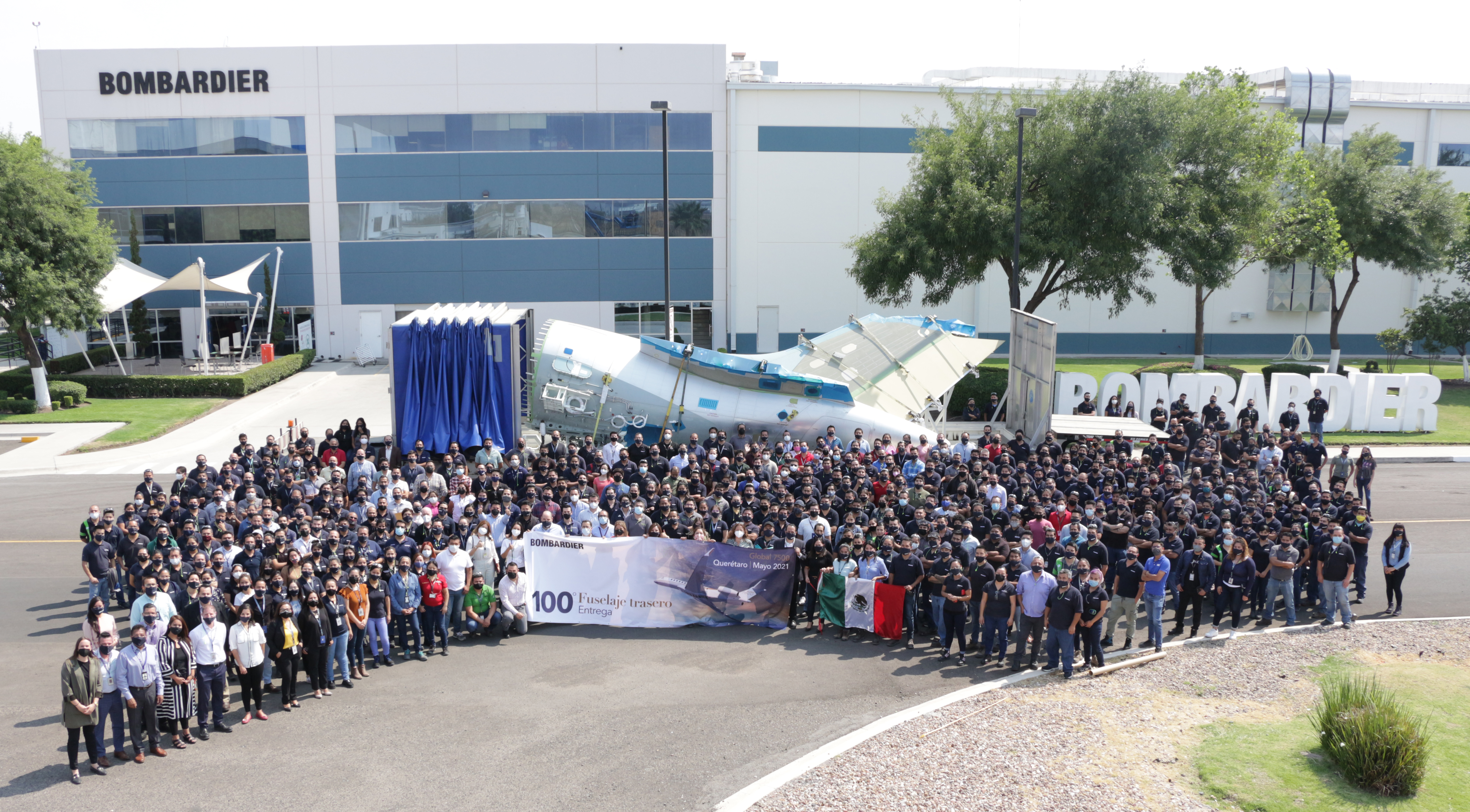 15e anniversaire de Bombardier Querétaro