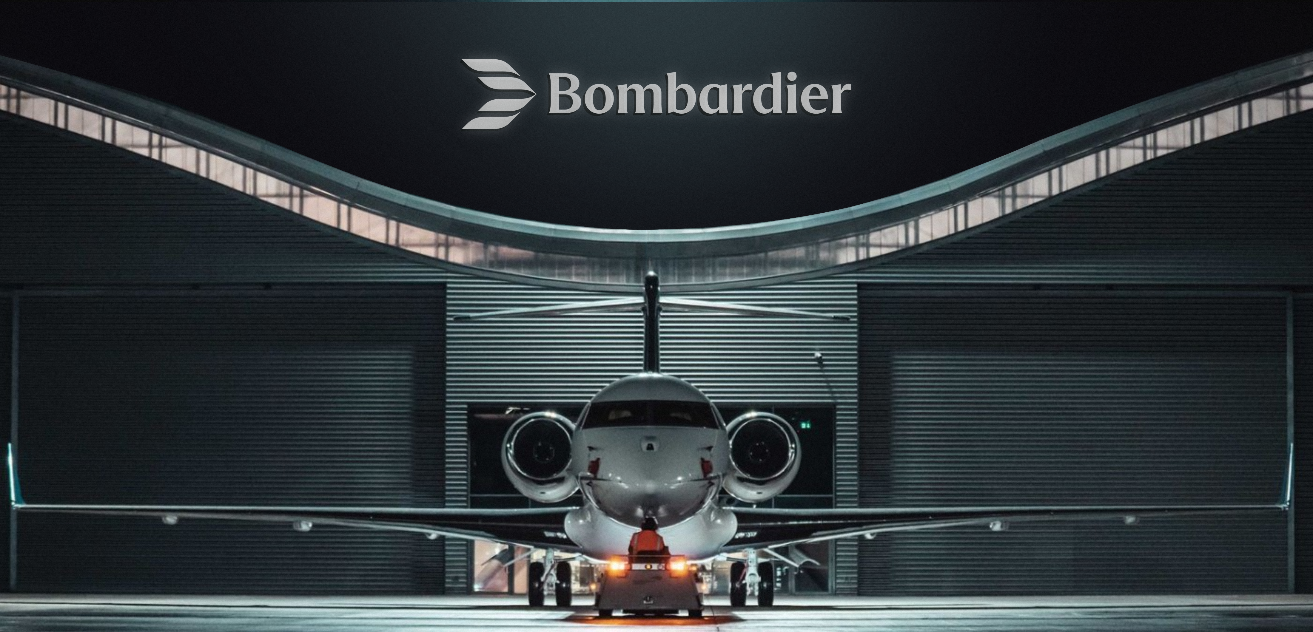 La nouvelle station de maintenance en ligne de Bombardier à Farnborough.
