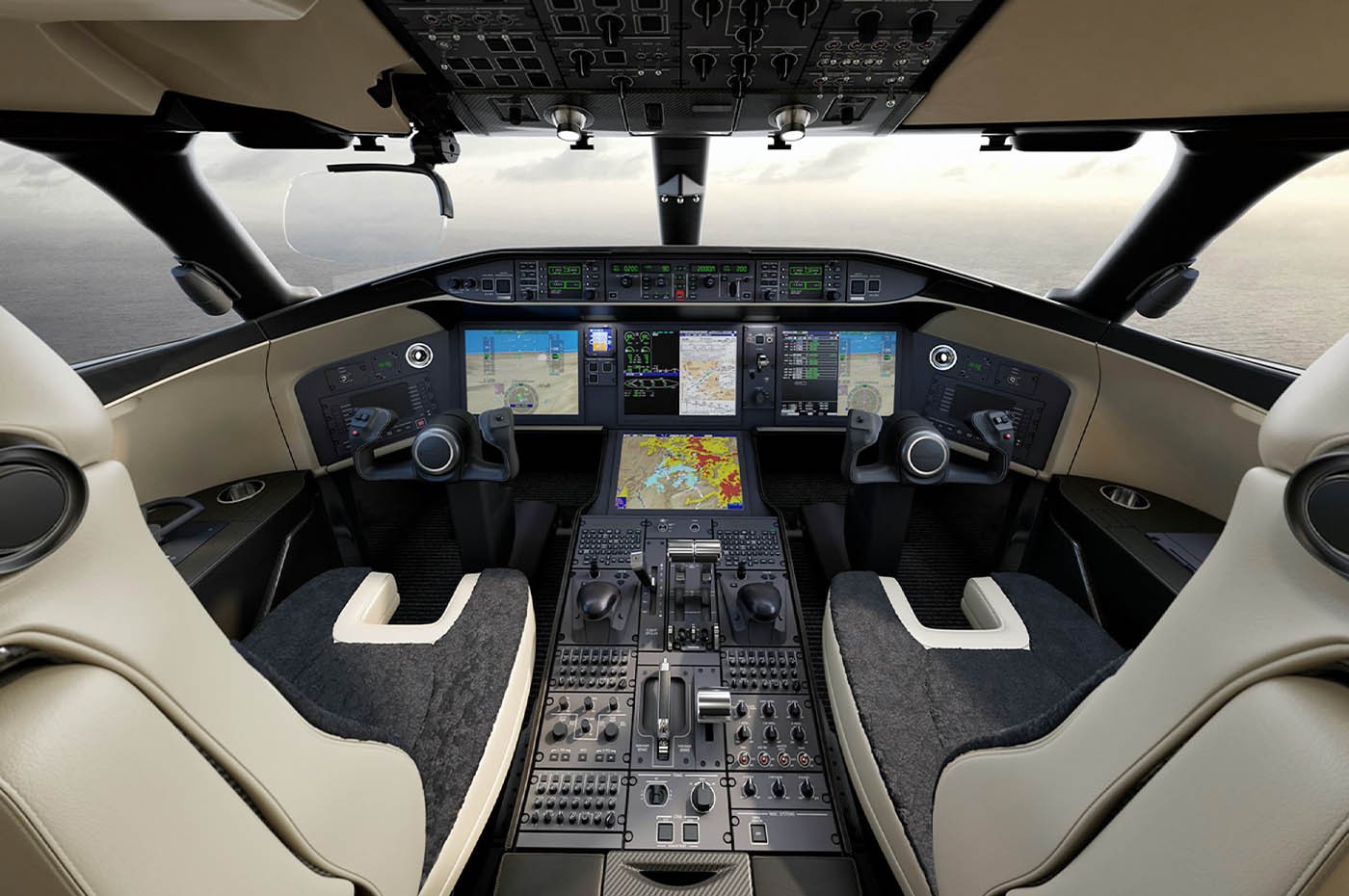Global 6500 S/N 60012 Cockpit