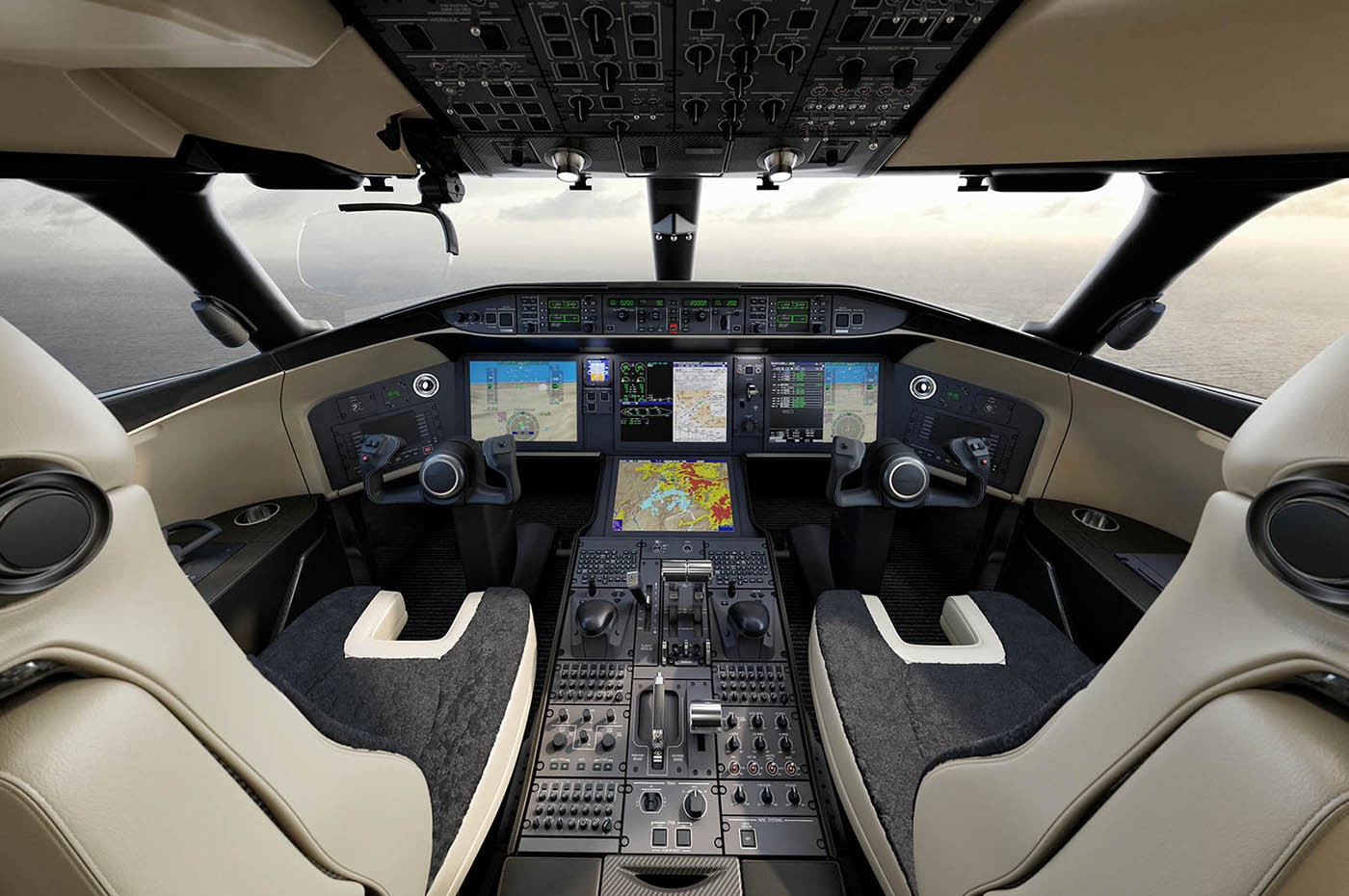 Global 6500 S/N 9872 Cockpit