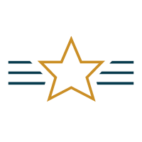 Icon of Star with stripes