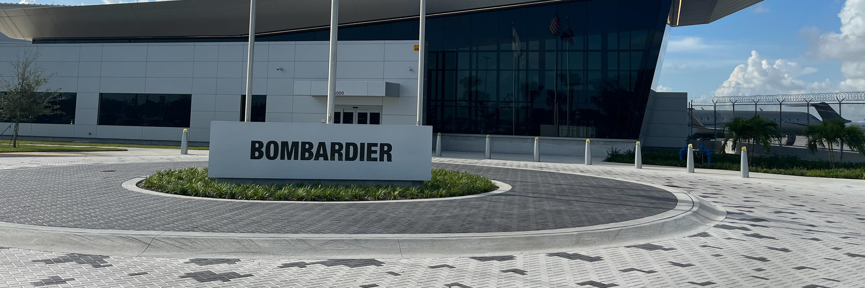 new bombardier facility in Miami, Florida 