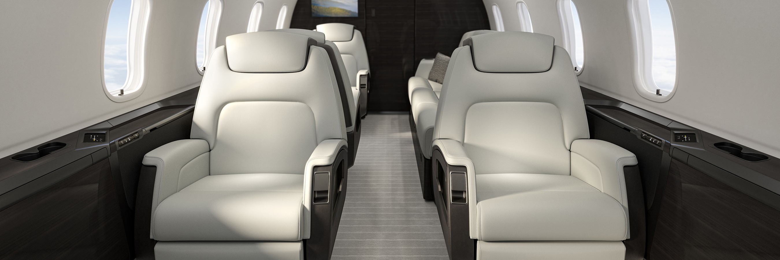 Challenger 350 - cabin world class design 
